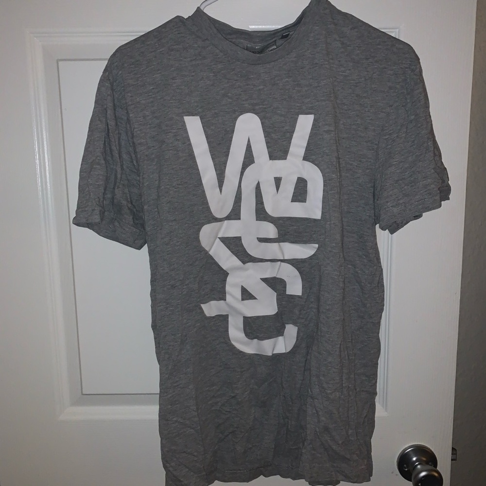 Gray WESC shirt